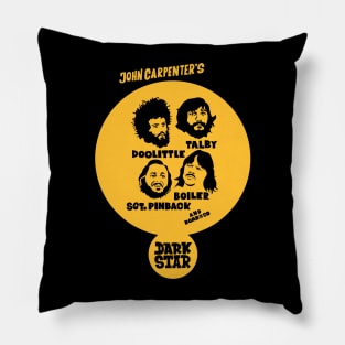 Dark Star: Embrace the Cult Classic by John Carpenter with Retro Sci-Fi Style Pillow