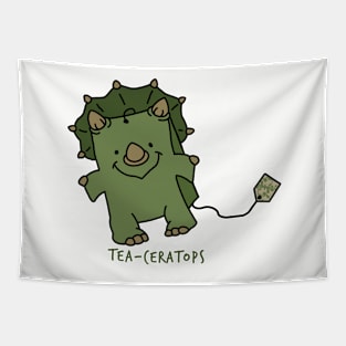 Tea-ceratops Tapestry