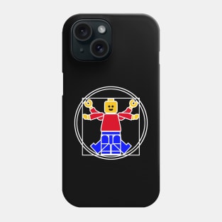 Lego Man Vitruvius Phone Case