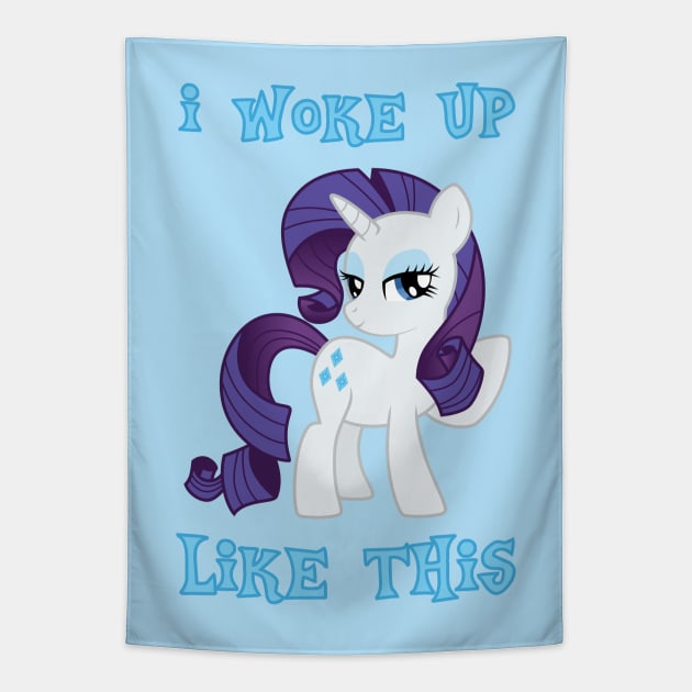 I Woke Up Like This Tapestry by SlothgirlArt