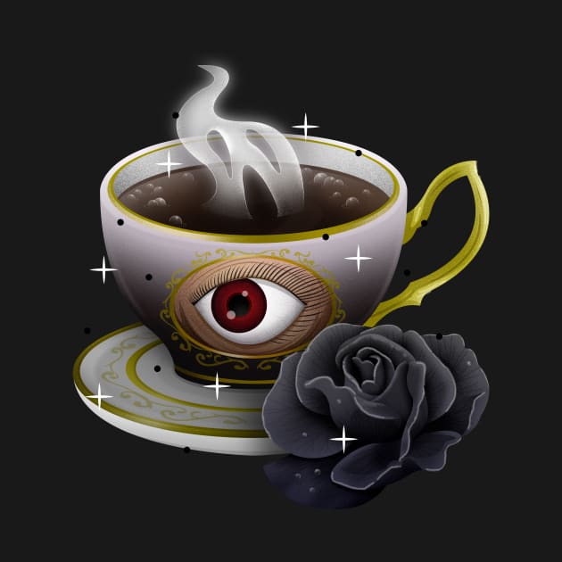 Black Rose Tea by Firebluegraphics