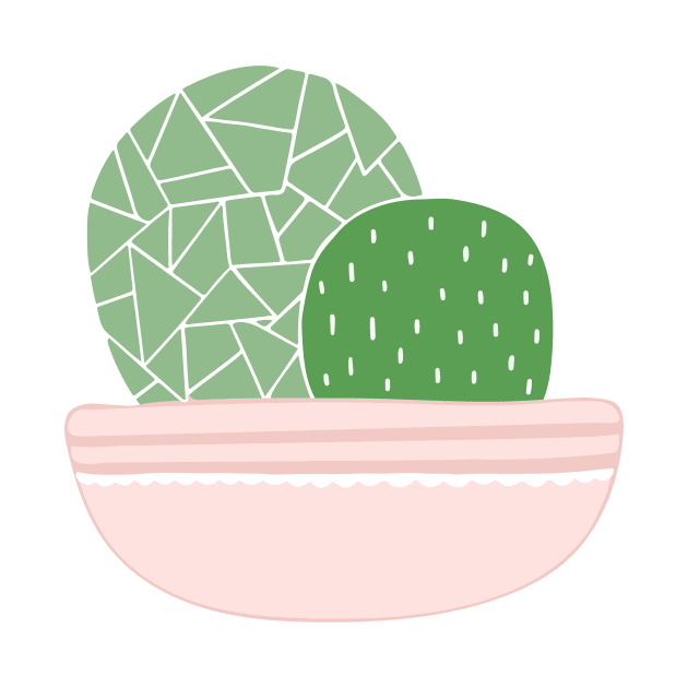 Succulent illustrationtion by bigmoments