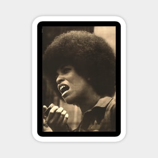 Angela Davis Activist Magnet