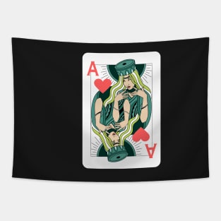 Ace of Hearts Tapestry