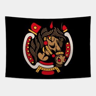 Horse and horseshoe Tapestry