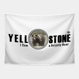 I Saw an Grizzly Bear, Yellowstone National Park Tapestry