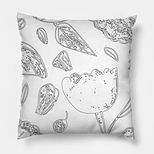 Floral Pattern Design Pillow