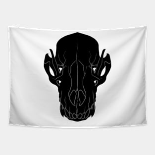 Wolf Skull Tapestry