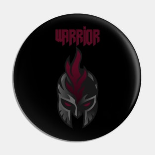 Spartan Warrior Pin