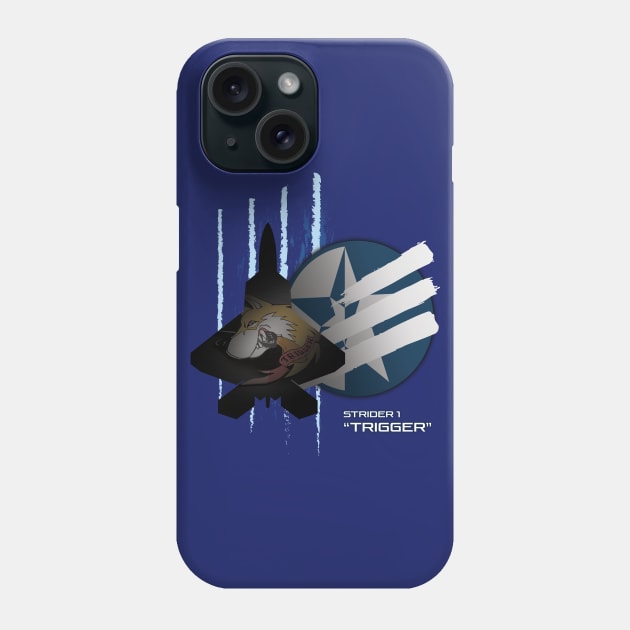 Ace Combat 7: Trigger Phone Case by patrickkingart