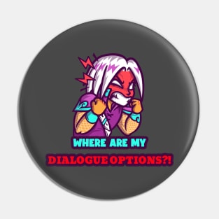 RPG Player Where Are My Dialogue Options Pin