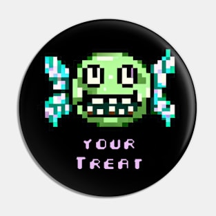 Creepy candy treat Halloween Pin