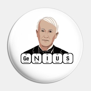 Thomas Edison Genius Pin