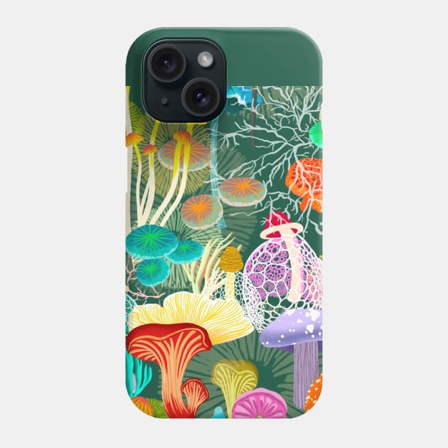 The Forest Floor Phone Case by Salty Siren Studios