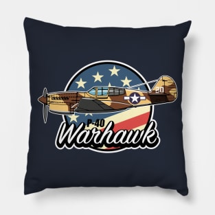 P-40 Warhawk Pillow