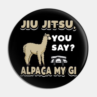 Alpaca my gi Brazilian jiu jitsu Pin