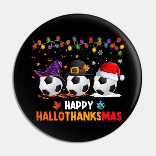 Soccer Costume Halloween Thanksgiving Christmas Happy Hallothanksmas Pin