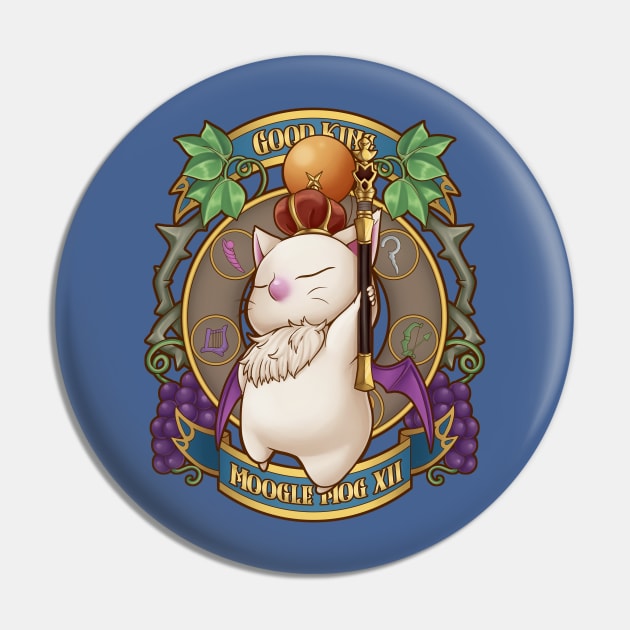 Good King Moogle Mog XII Pin by Sarya