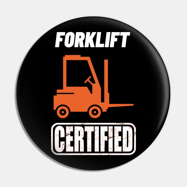 Forklift Certified Pin by West Virginia Women Work