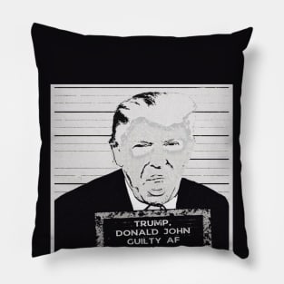 DJT GUILTY AF Pillow