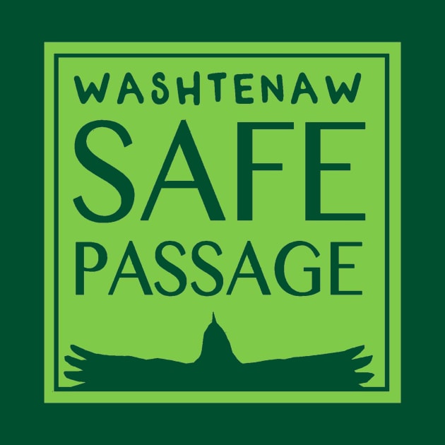 Washtenaw Safe Passage Logo by Just Save Birds