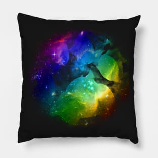 Galactic Paw Pillow