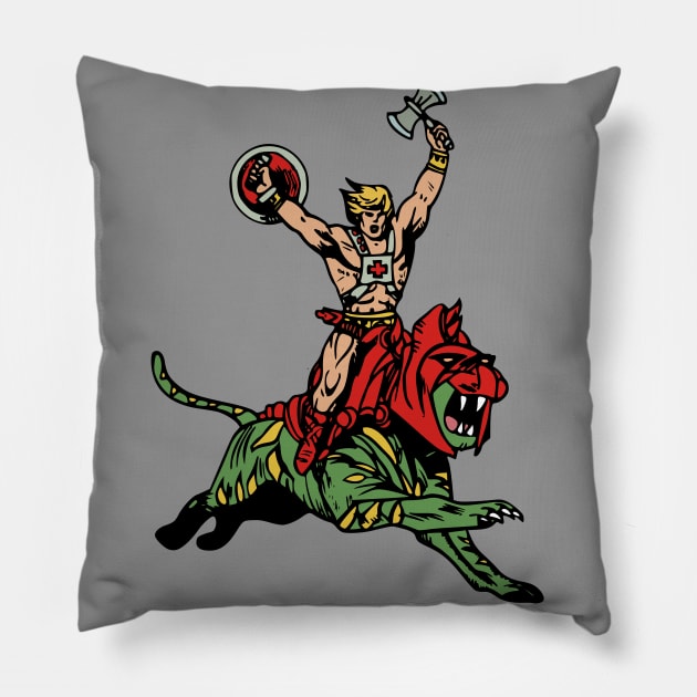 Vintage Man Pillow by snespix