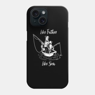 Real anglers - father and son Phone Case