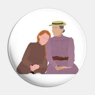 Anne and Marilla Fanart Pin