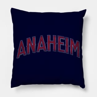 Anaheim 2002 Road Script Pillow