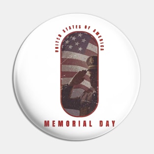 us memorial day Pin