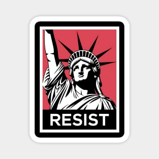Resist - Statue of Liberty Protest Magnet