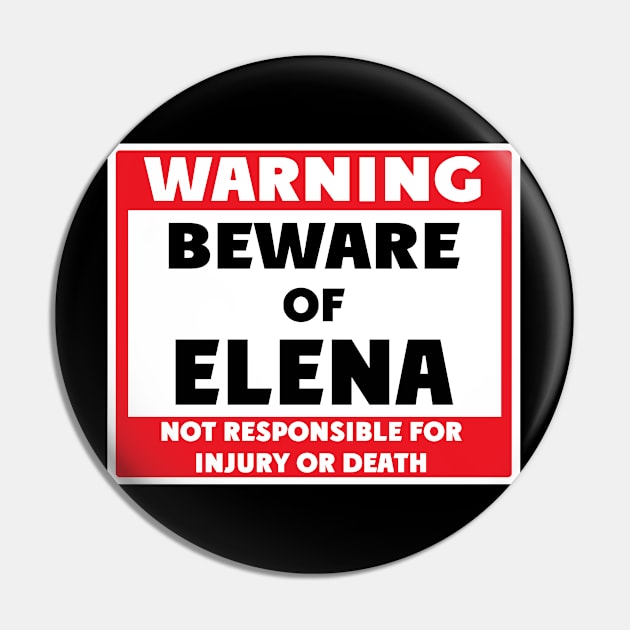 Beware of Elena Pin by BjornCatssen