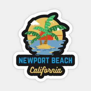 Newport Beach California Magnet