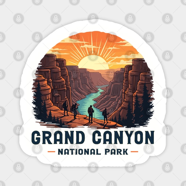 Grand Canyon National Park Magnet by JessArty