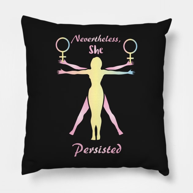 Nevertheless, she persisted Pillow by faranj