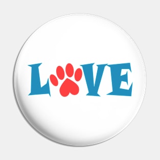 Pet Love Pin