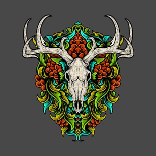 skeleton moose T-Shirt