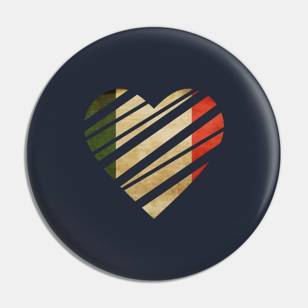 Italy Heart Pin by Graograman