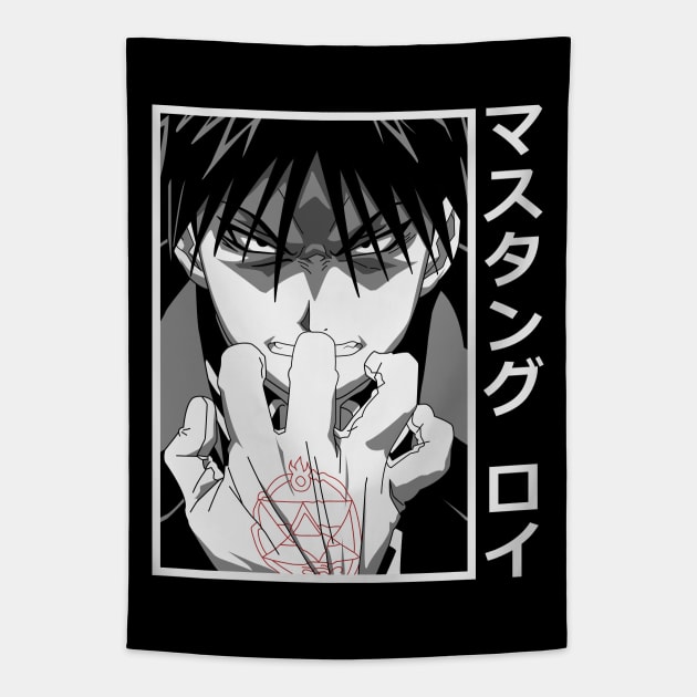 Roy Mustang Tapestry by Brok Design