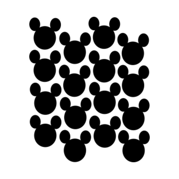 Black Mickey - Disney - Mask | TeePublic
