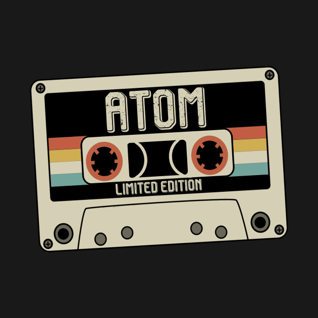 Atom - Limited Edition - Vintage Style by Debbie Art