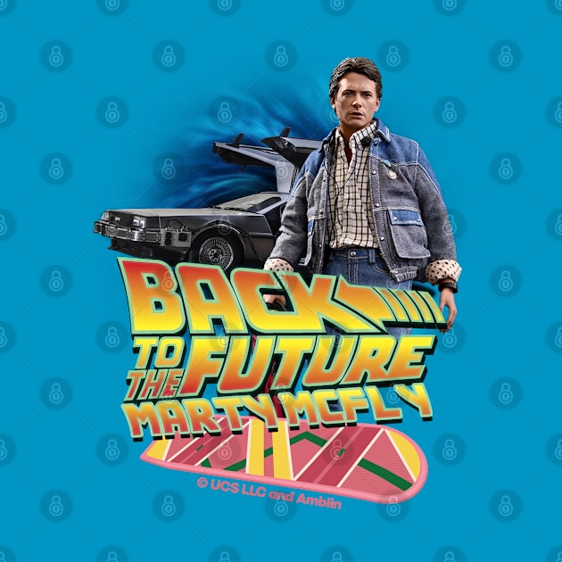 Back to the future movie. Marty Mcfly in time by SerenityByAlex