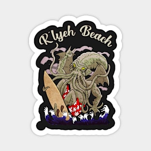 R'lyeh beach Magnet