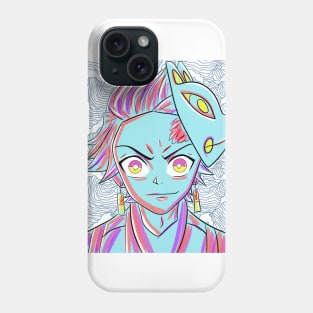 tanjiro kamado the fire hashira in kimetsu no yaiba Phone Case