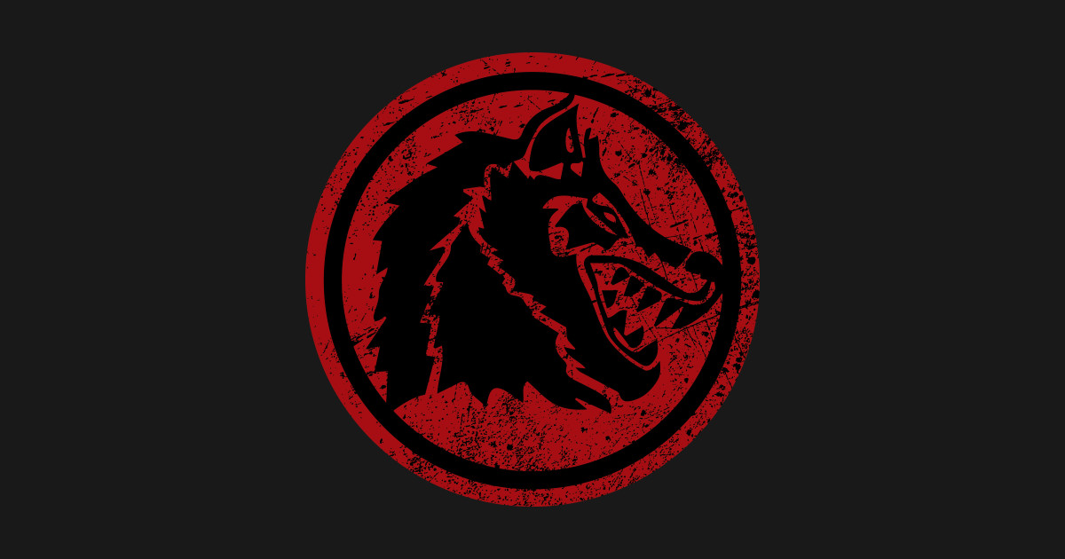 WolfBlood Logo (distressed) Wolf Blood Logo Distress TShirt