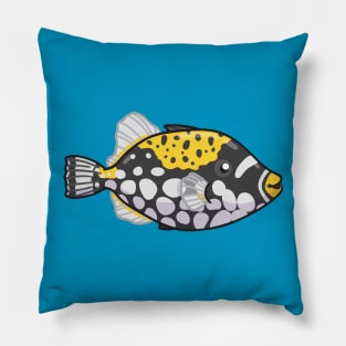 Clown Triggerfish Pillow