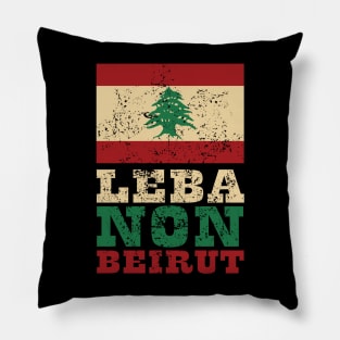 Flag of Lebanon Pillow