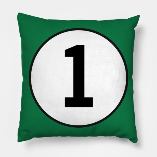 Racing Number 1 Racing Number 1 Pillow Teepublic