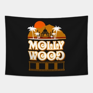 Retro Mollywood Malayalam Movie Vintage Aesthetic Tapestry